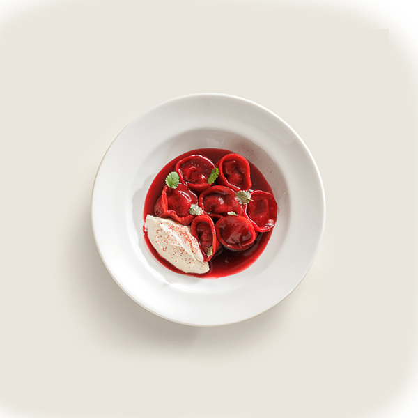 Colțunași cu vișine și cremă de mascarpone